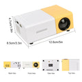 YG300 Portable Mini Projector – 1080P